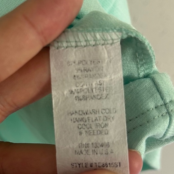 Love Tree Mint Sleeveless A-Line Dress Peter Pan Collar Casual Preppy Small - Picture 3 of 7